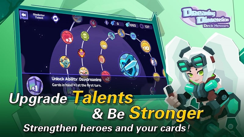 Dreaming Dimension: Deck Heroes mod - Khám phá thế giới giấc mơ đầy màu sắc