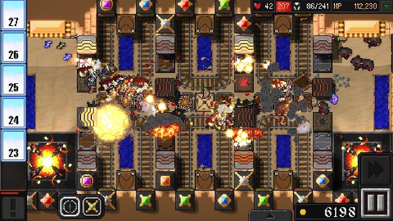 Dungeon Warfare 2 Mod APK: Xây dựng hệ thống tháp phòng thủ hoàn hảo